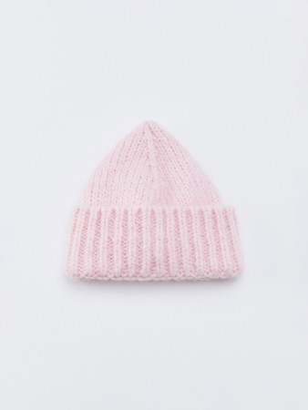 шапка-бини с содержанием шерсти - женские головные уборы недорогие 