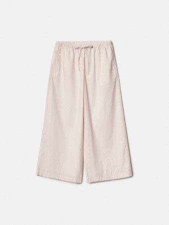 широкие брюки из хлопка для девочек фотография