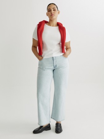 широкие джинсы 411 из органического хлопка - женские джинсы для взрослых 