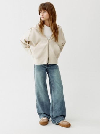 широкие джинсы для девочек - детская одежда свободная 