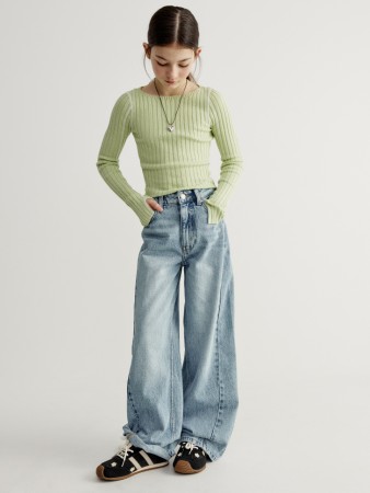 широкие джинсы для девочек - детская одежда, обувь и аксессуары для всех возрастов свободная 