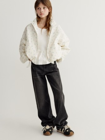 широкие джинсы с высокой посадкой для девочек - детская одежда, обувь и аксессуары для всех возрастов российская 