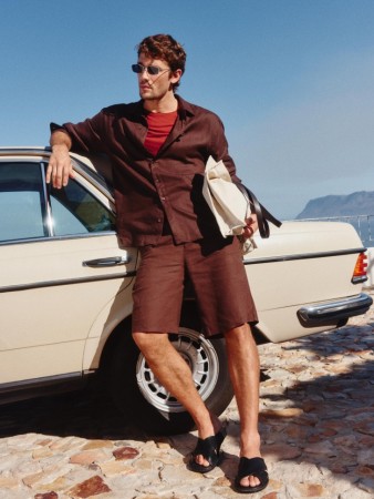 шлепки из натуральной кожи - мужская одежда, обувь и аксессуары из натуральной кожи 