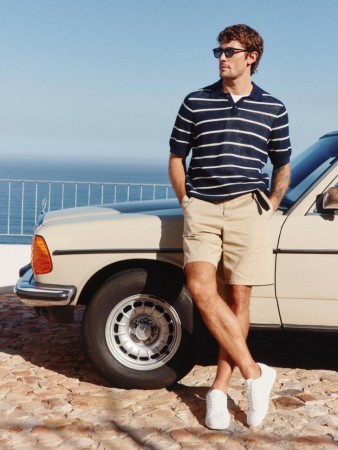 шорты чинос со средней посадкой - мужская одежда, обувь и аксессуары sela 