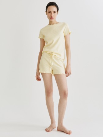 шорты домашние с кружевом - женская домашняя одежда