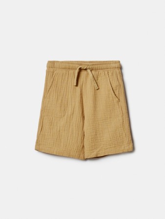 шорты из фактурного хлопка для мальчиков фотография