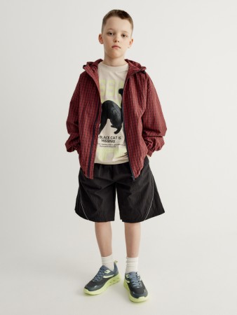 шорты из фактурного хлопка для мальчиков - детская одежда для детей 