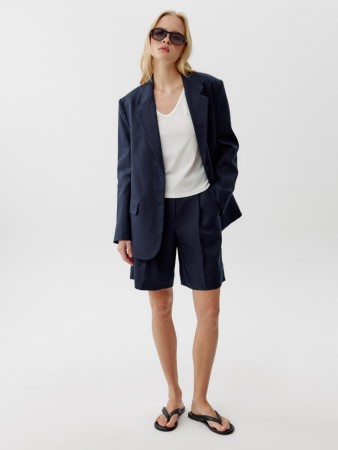 шорты из льна премиум качества фотография