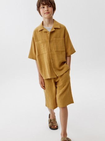 шорты из муслина для мальчиков - детская одежда для детей 