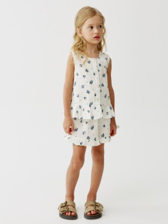 шорты из муслина с принтом для девочек - детская одежда sela 