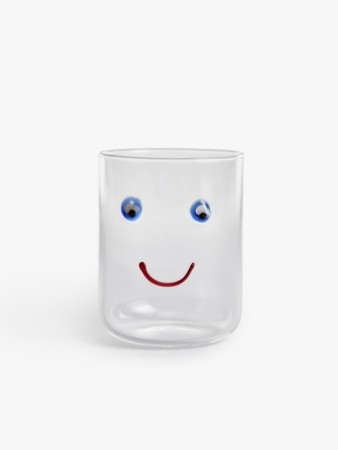 стакан из стекла с декором - товары для дома