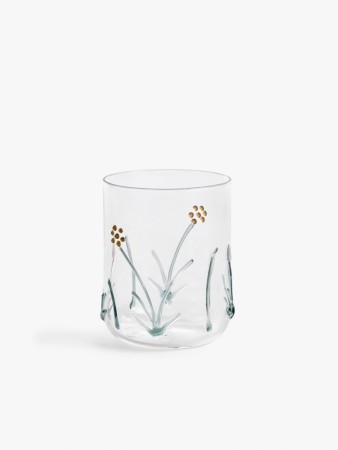 стакан из стекла с рисунком - посуда