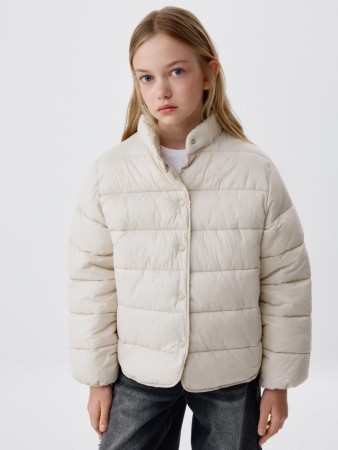 стеганая куртка для девочек - детская одежда, обувь и аксессуары для всех возрастов с воротом 