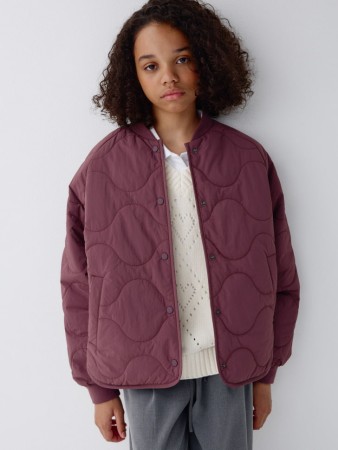 стеганая куртка для девочек - детская одежда, обувь и аксессуары для всех возрастов на кнопках 