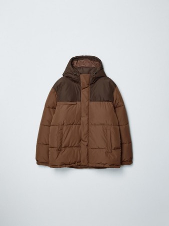 стеганая куртка оверсайз - куртки и пуховики со стопперами 