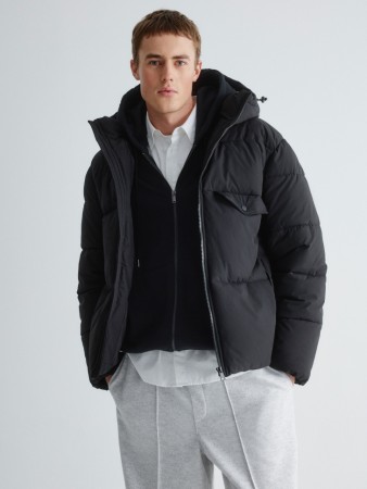 стеганая утепленная куртка оверсайз - мужская одежда, обувь и аксессуары вафельная 
