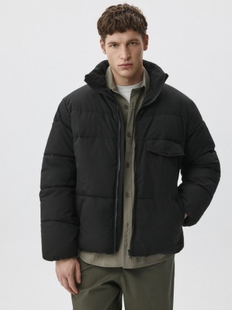 стеганая утепленная куртка оверсайз - мужская верхняя одежда sela 