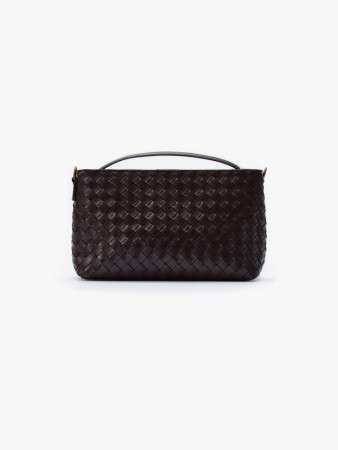 сумка хэндбэг из плетеной экокожи - аксессуары