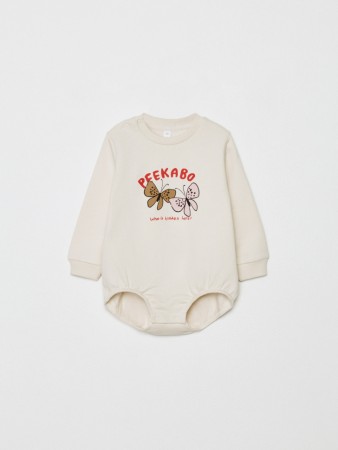 свитшот-боди с принтом для малышей - нижнее белье для малышей