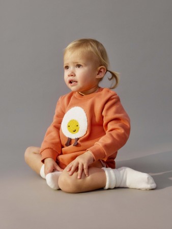 свитшот-боди с вышивкой для малышей - нижнее белье для малышей