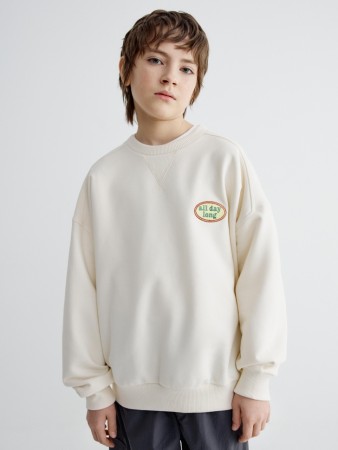 свитшот оверсайз с принтом для мальчиков фотография