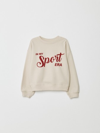 свитшот с принтом для девочек - детская одежда, обувь и аксессуары