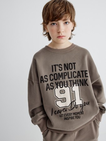 свитшот с принтом для мальчиков фотография