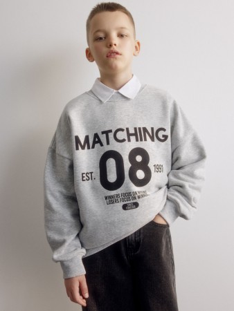 свитшот с принтом для мальчиков фотография