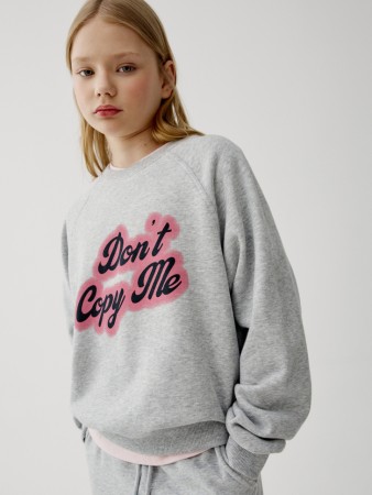 свитшт оверсайз с принтом для девочек - офферы