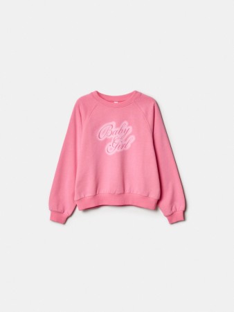 свитшт оверсайз с принтом для девочек - офферы