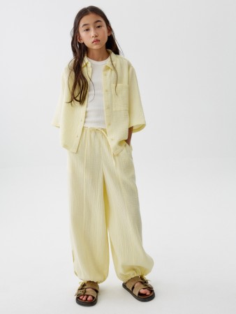 свободные брюки из муслина для девочек - детская одежда, обувь и аксессуары для всех возрастов для детей 