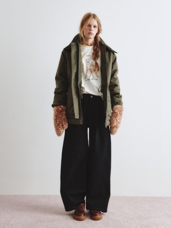 свободные брюки с кулиской из линейки  young фотография