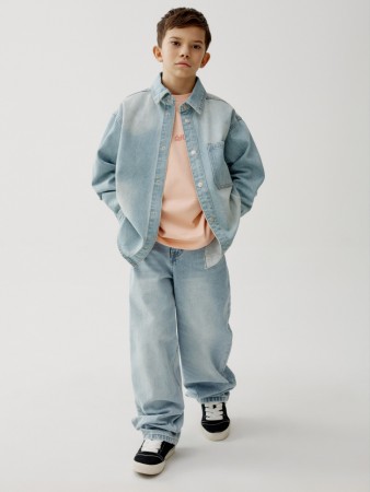 свободные джинсы багги детские фотография