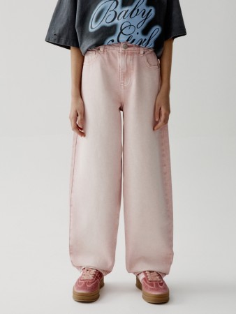 свободные джинсы багги для девочек фотография