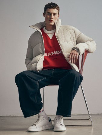 свободные джинсы со средней посадкой - мужская одежда джинсовая 