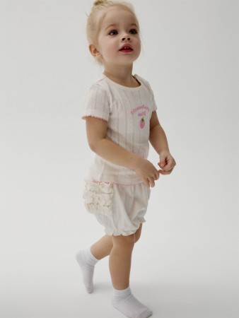 свободные шорты с рюшами для малышей - шорты для малышей