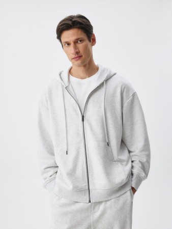 толстовка из футера на молнии - мужские толстовки и олимпийки на молнии 