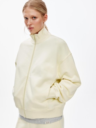 толстовка оверсайз на молнии с потайным патчем в кармане - толстовки и олимпийки