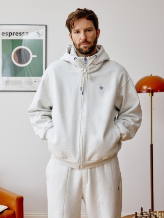 толстовка оверсайз на молнии - толстовки и олимпийки