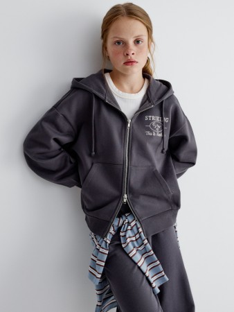 толстовка с капюшоном для девочек - детская одежда, обувь и аксессуары для всех возрастов на молнии 