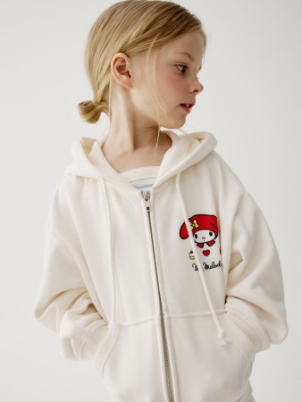 толстовка с принтом hello kitty my melody для девочек - детская одежда, обувь и аксессуары для всех возрастов длинная 