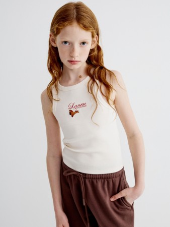 топ для девочек с вышивкой из коллекции  x союзмультфильм - детские топы и майки