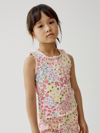 топ с принтом для девочек - детская одежда, обувь и аксессуары перламутровая 