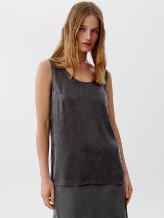 топ с завязками из смесового лиоцелла премиум качества - женские топы и майки