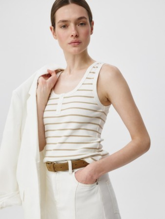 топ в рубчик - женская одежда в рубчик 