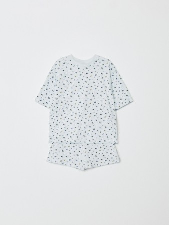 трикотажная пижама с принтом фотография