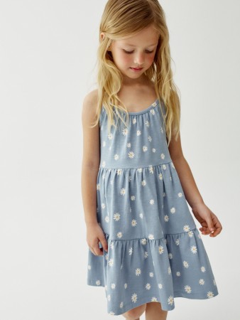 трикотажное платье на бретелях для девочек - детская одежда, обувь и аксессуары для всех возрастов