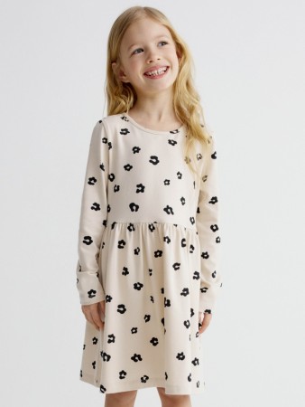 трикотажное платье с принтом для девочек - детская одежда, обувь и аксессуары