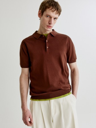 трикотажное поло с коротким рукавом - мужская одежда, обувь и аксессуары дешевая 