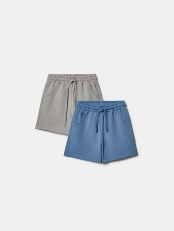 трикотажные базовые шорты для мальчиков, 2 шт. фотография